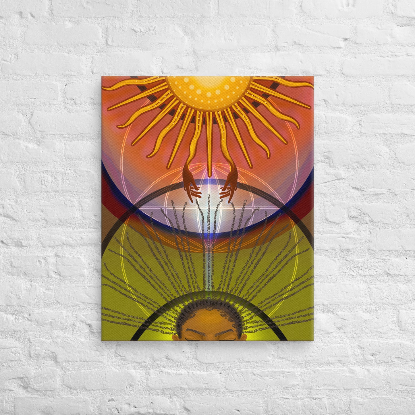 "Solar Salon" Canvas Print