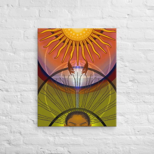 "Solar Salon" Canvas Print