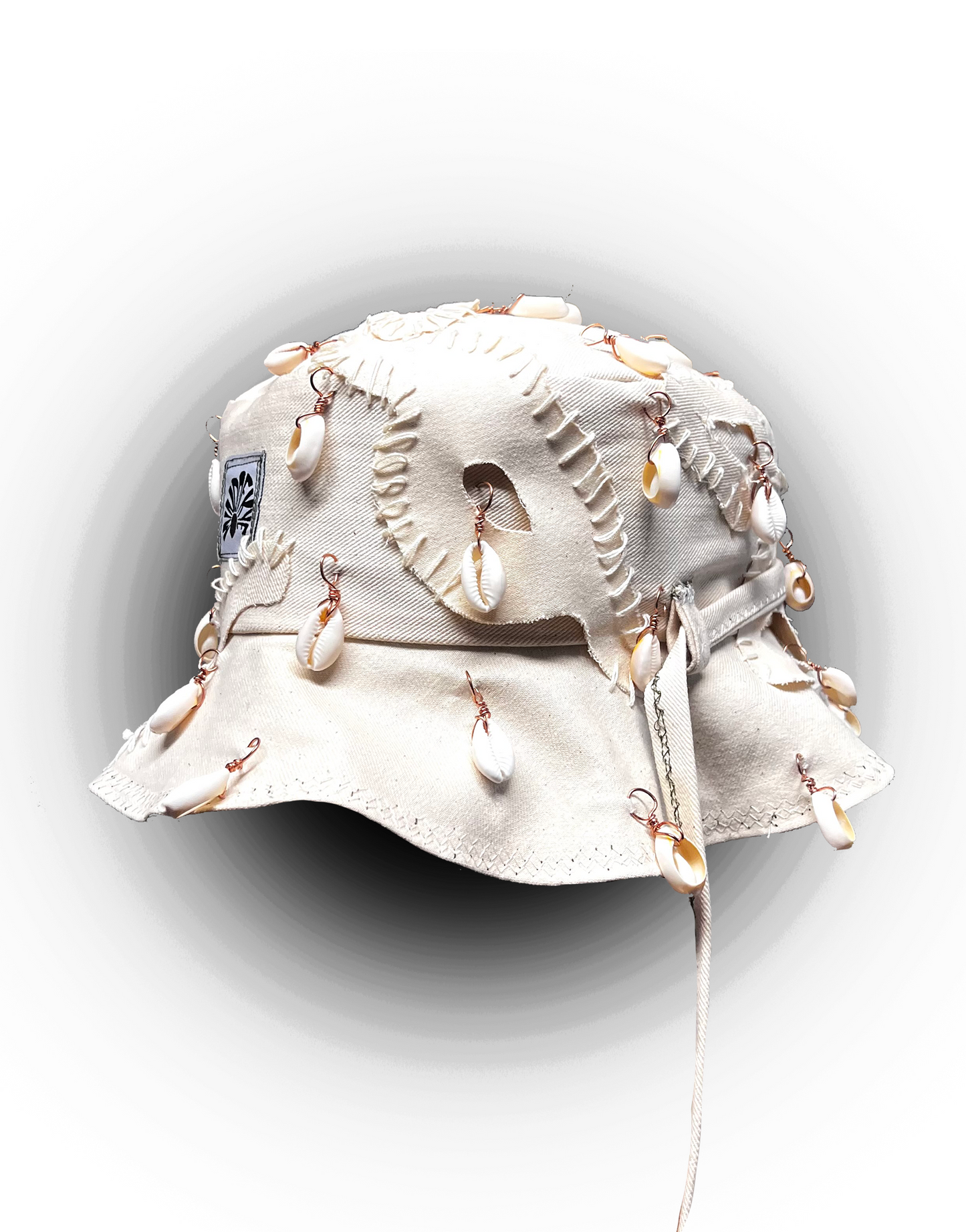 Cowrie Charm Bucket Hat