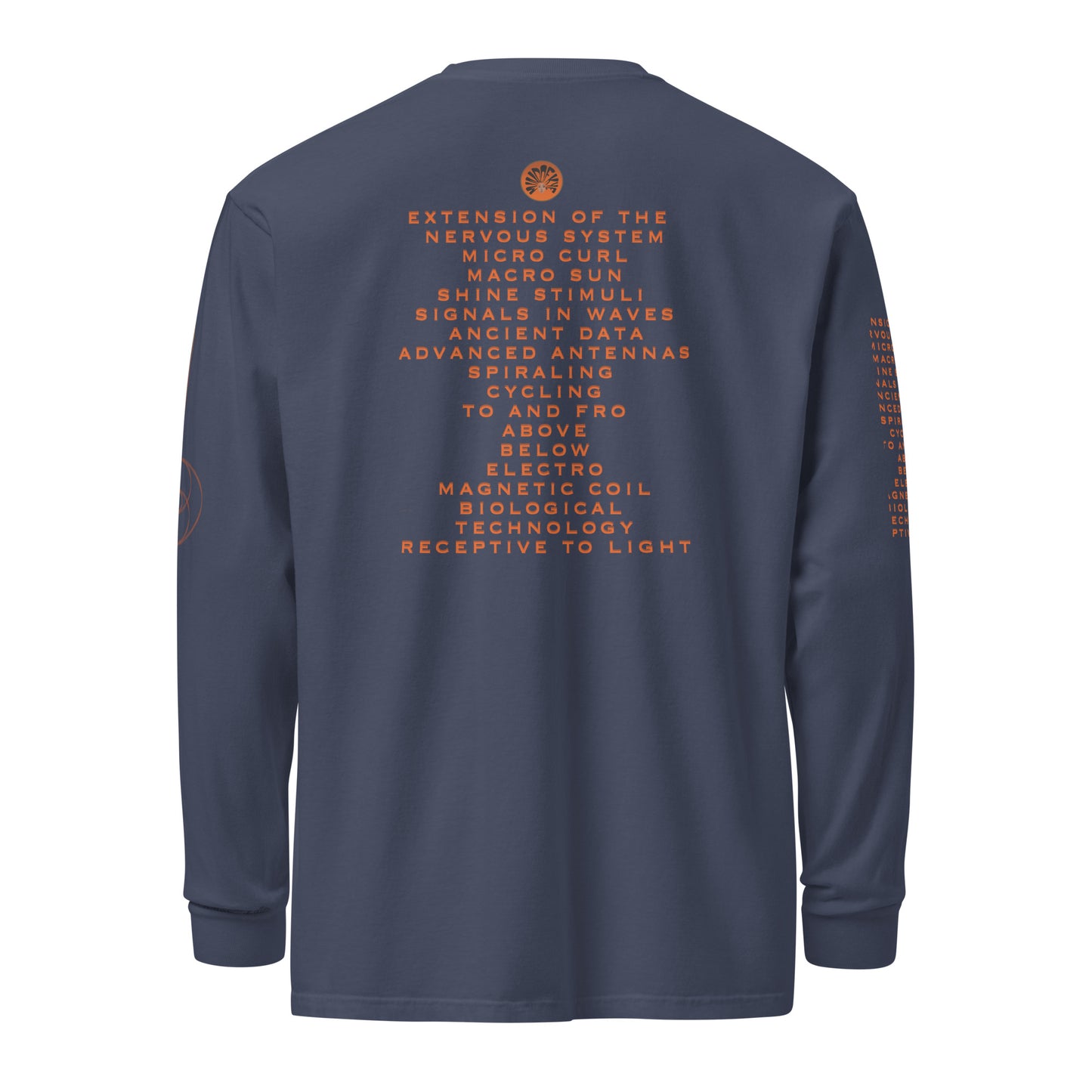 "Solar Salon" long-sleeve shirt