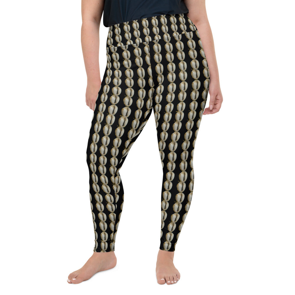 Cowrie Drip Plus Size Leggings