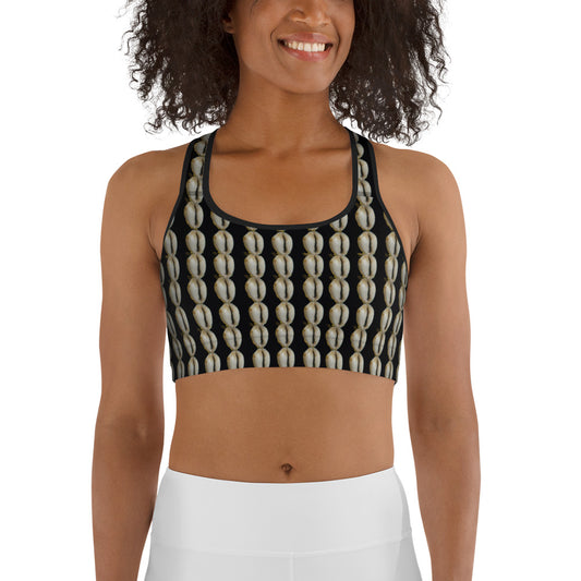 Cowrie Drip Sports Bra