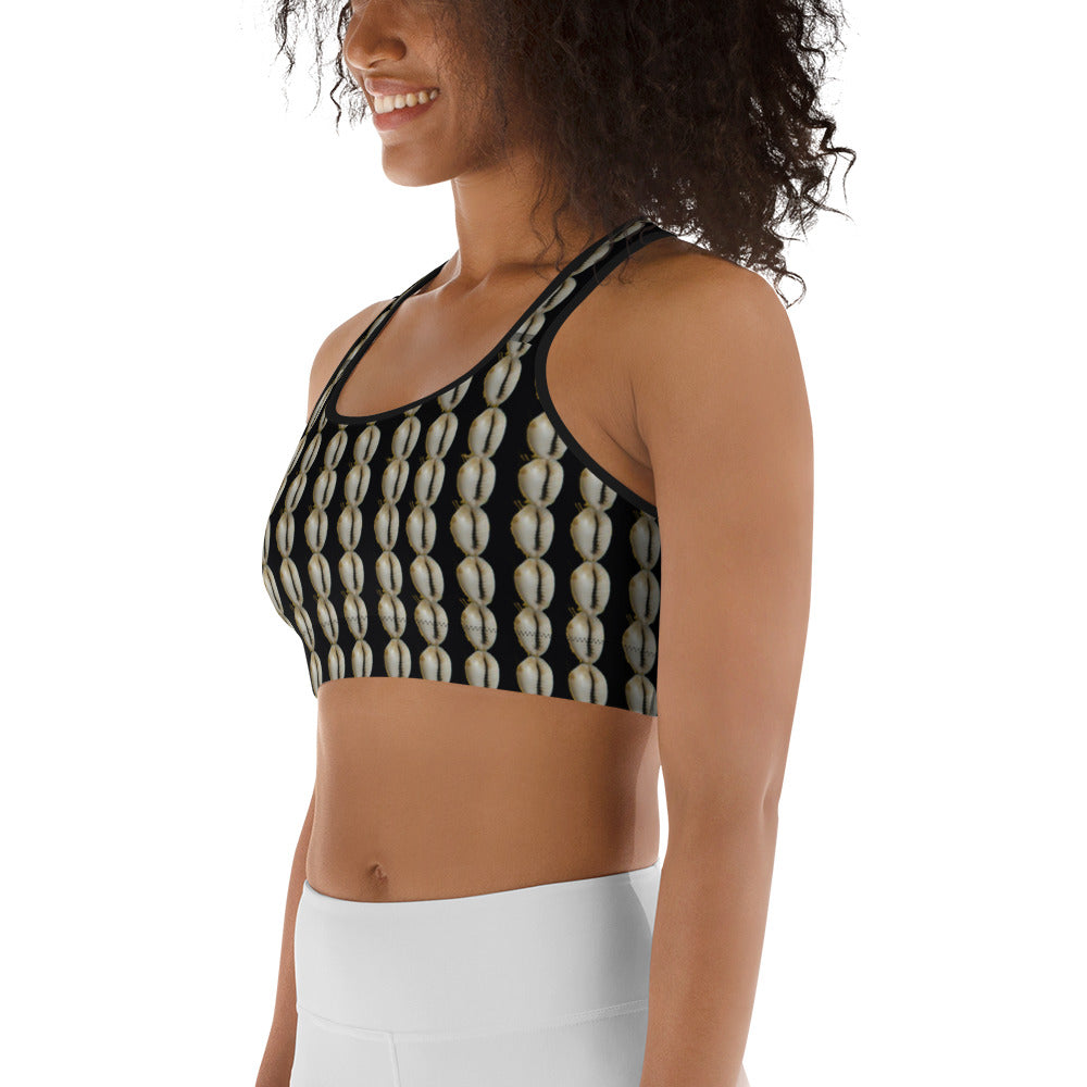 Cowrie Drip Sports Bra