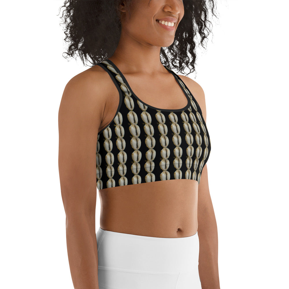 Cowrie Drip Sports Bra