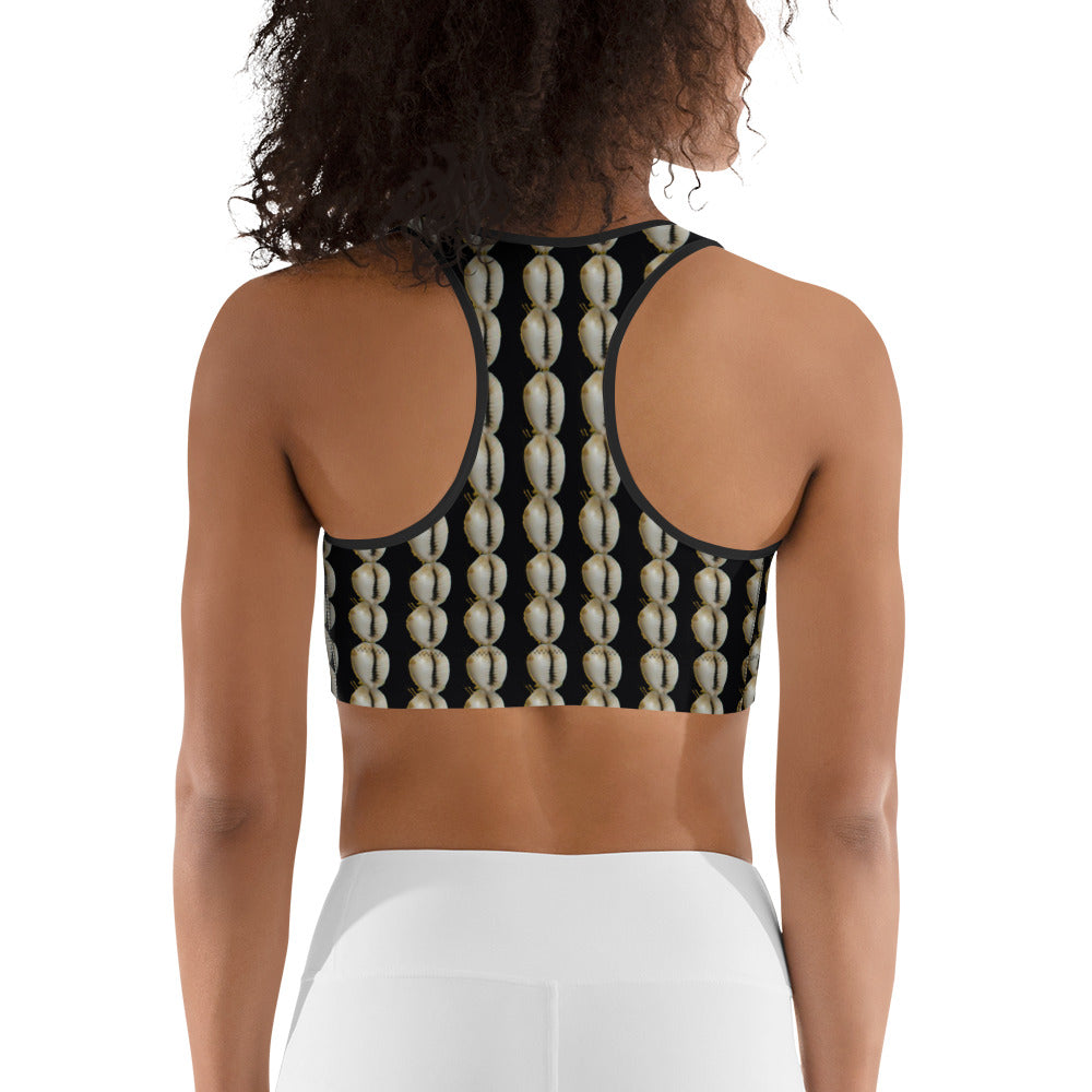 Cowrie Drip Sports Bra