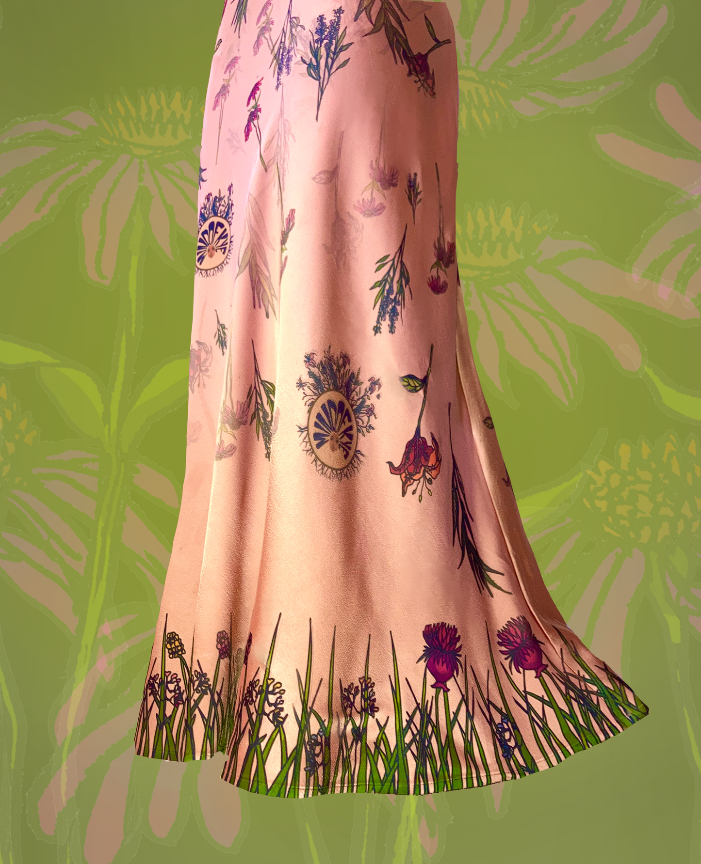 Botanical Slip Dress