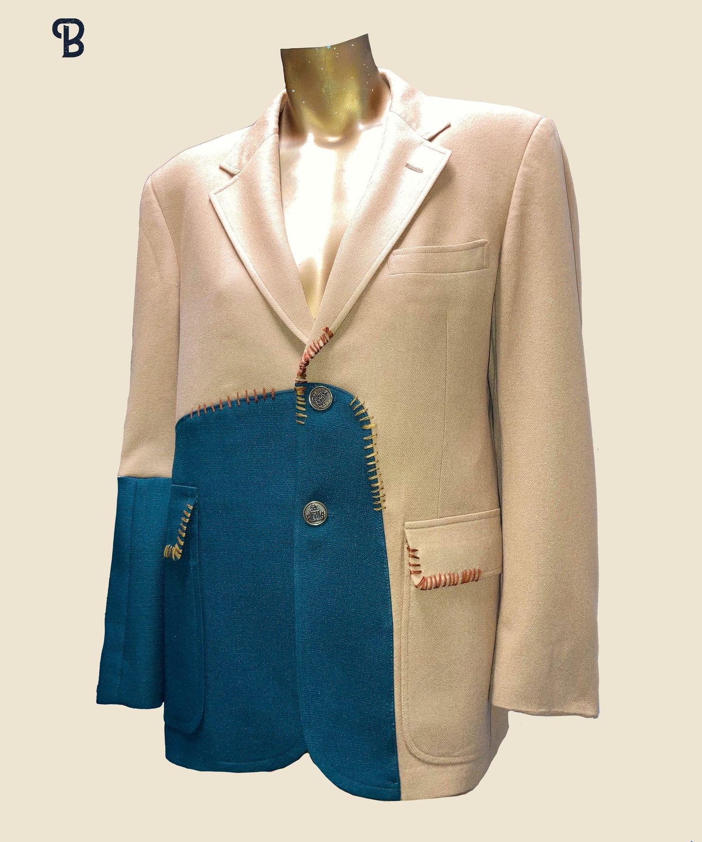 Reimagined Suit Jacket ( Size Medium)