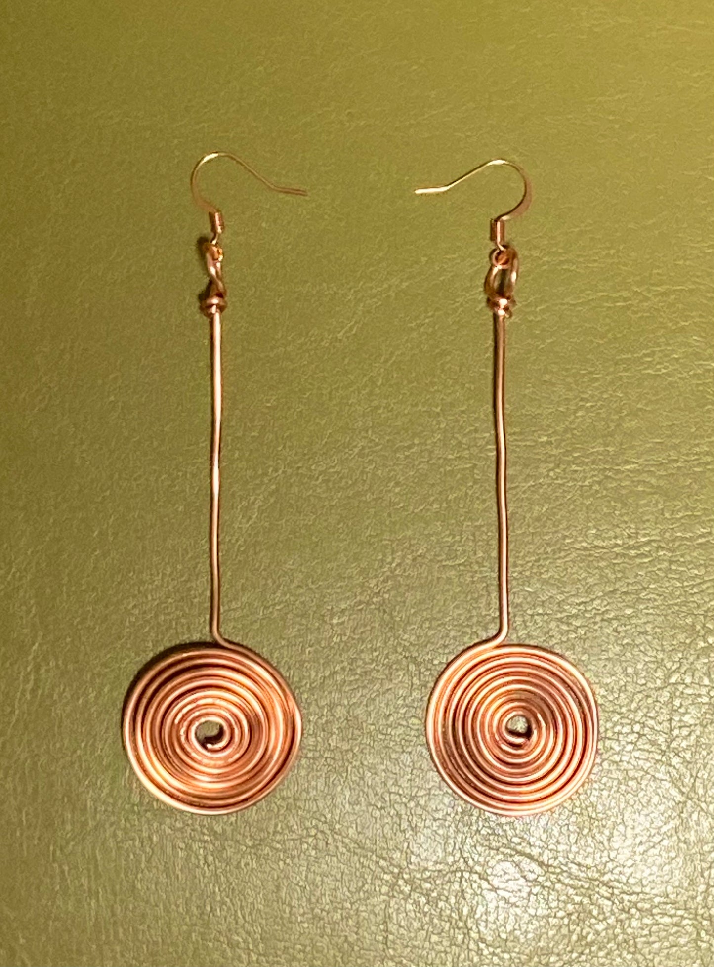 Organic Spiral Earring