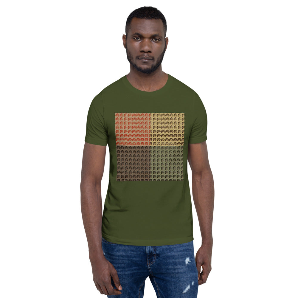 Multi-color Mind Of Kye Logo Short-Sleeve Unisex T-Shirt