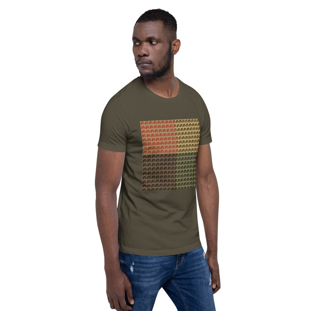 Multi-color Mind Of Kye Logo Short-Sleeve Unisex T-Shirt