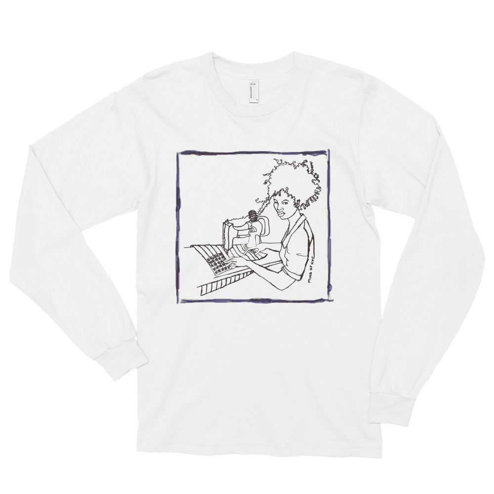 Making America Long sleeve t-shirt (white)