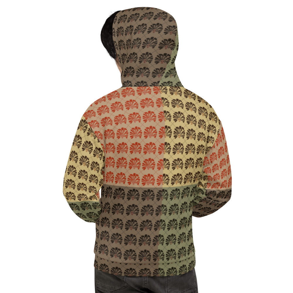 Unisex Hoodie (Mind Of Kye Multi-color Logo Pattern)