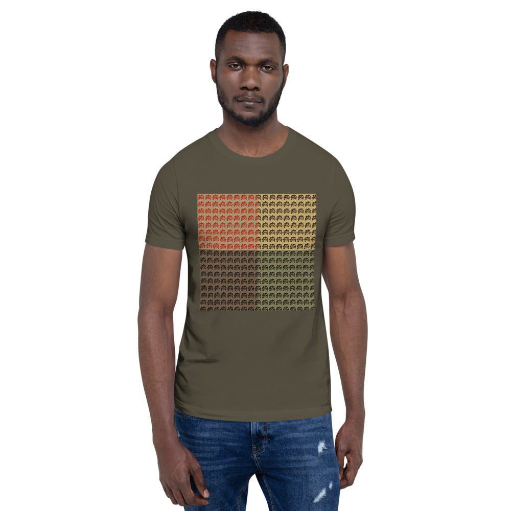 Multi-color Mind Of Kye Logo Short-Sleeve Unisex T-Shirt